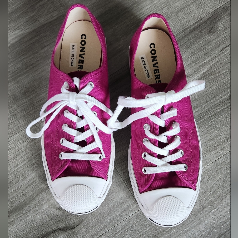 Jack Purcell Ox Converse In Cactus Flower/white - Picture 3 of 11